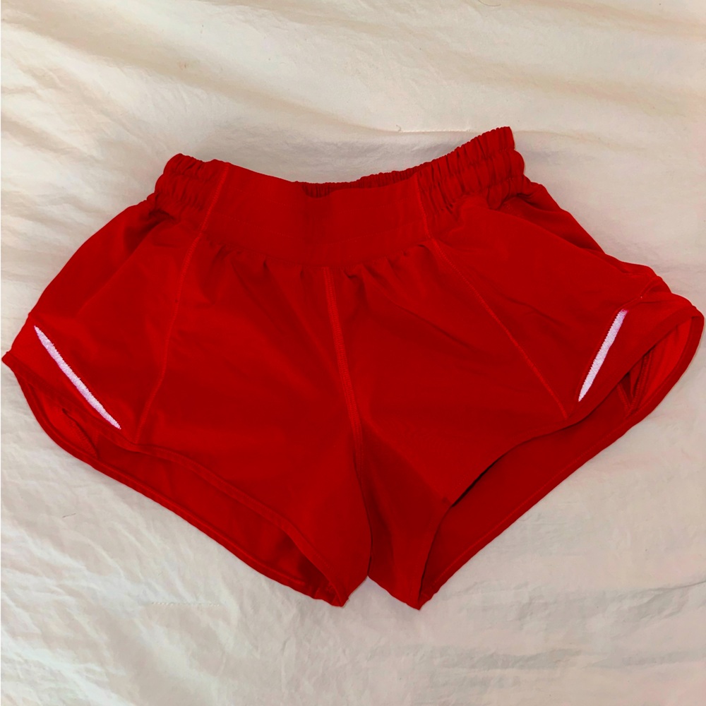 size 2 2.5 inch red hotty hot